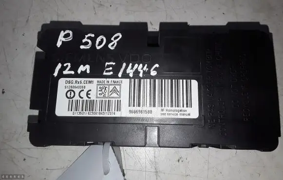 Peugeot 508 Engine control unit/module 9666961580