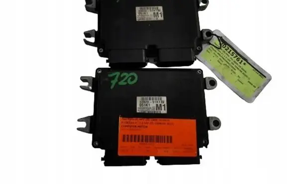 Opel Agila A Engine ECU kit and lock set 33920-51K12
