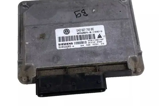 Volkswagen PASSAT B7 Engine control unit/module 0AD927755BE H18S0119 5WK22063