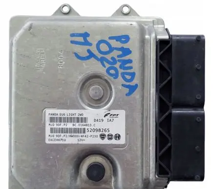 Fiat Panda II Engine control unit/module 52098265 MJD9DFP2