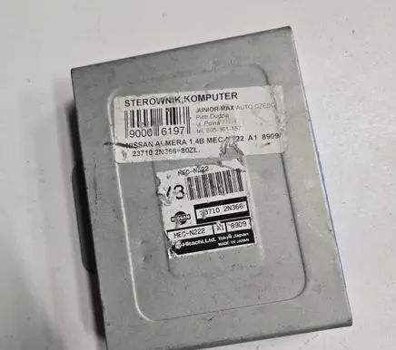 Nissan Almera N16 Engine control unit/module MECN222 237102N366