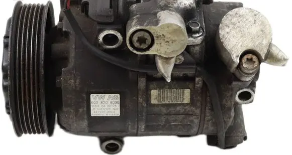 Seat Ibiza III (6L) Air conditioning (A/C) compressor (pump) 6Q0820803G 6SEU12C 4472208943