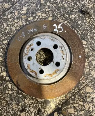 Citroen C8 Rear brake disc