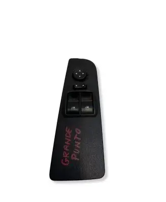 Fiat Grande Punto Electric window control switch 735380445 610425