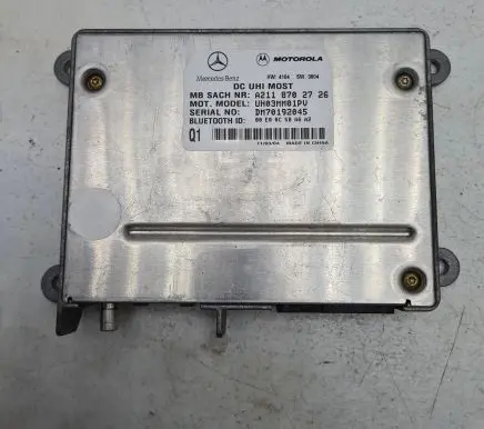 Mercedes-Benz E W211 Bluetooth control unit module A2118702726 DM70192045 AH03MM01PV