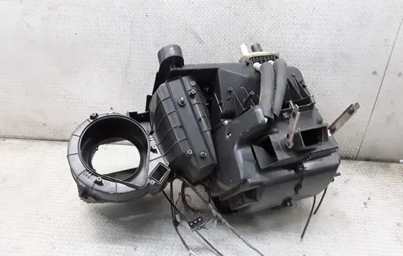 Interior heater climate box assembly