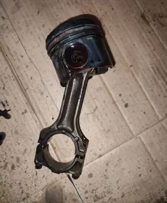 BMW 5 E60 E61 Piston with connecting rod 11247790515