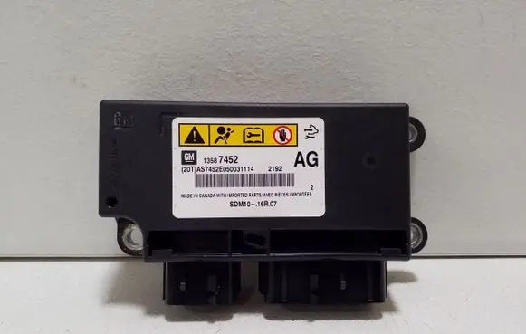Opel Ampera Airbag control unit/module 13587452
