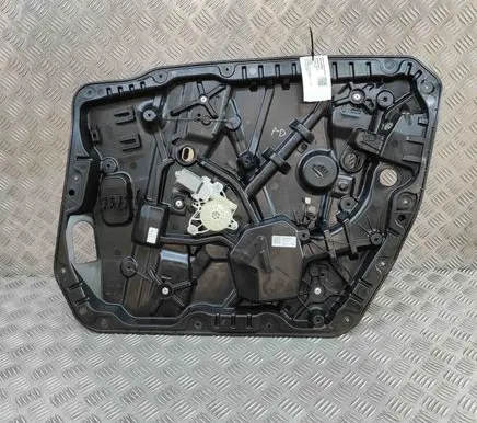 Front door window regulator with motor