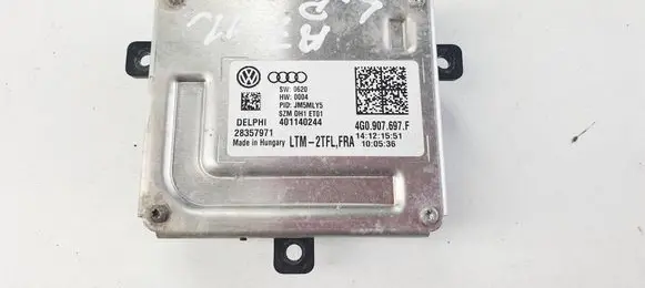 Audi A7 S7 4G Xenon control unit/module 4G0907697F00 4G0907697F 28357971