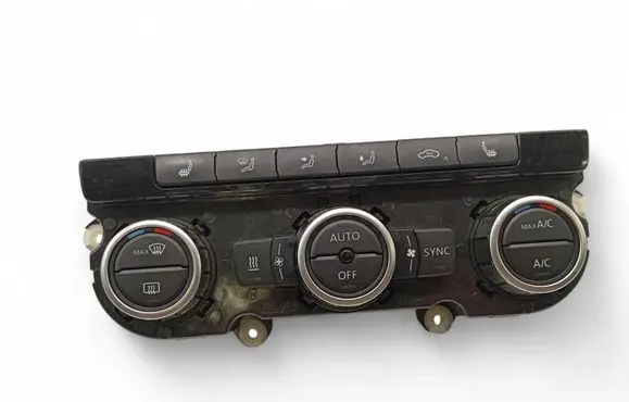 Volkswagen PASSAT B7 Interior fan control switch 3AA907044BD