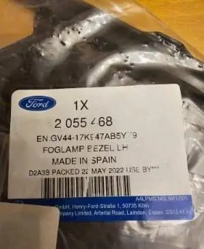 Ford Escape III Front bumper splitter molding 2055468 GV4417K947