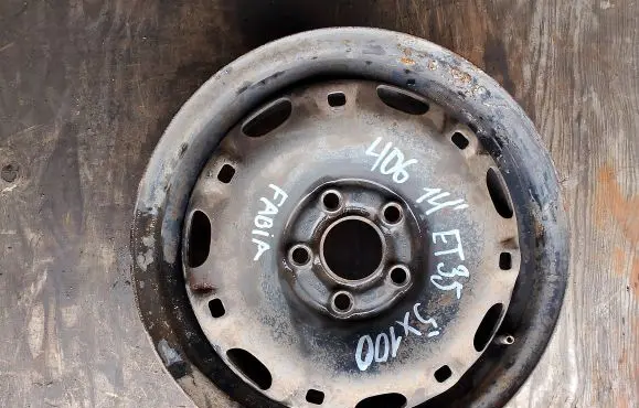 Skoda Felicia II R14 steel rim 