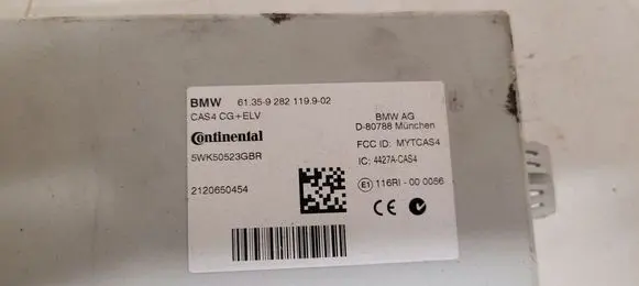 BMW 5 F10 F11 CAS control unit/module 61359282119902 9282119 5WK50523GBR