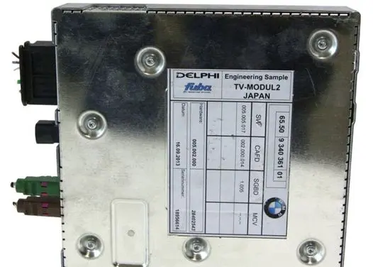 BMW 3 F30 F35 F31 Video control module 65509366609 9366609 65509347964