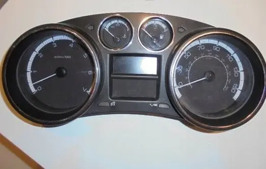 Peugeot 308 Speedometer (instrument cluster) 9665107780