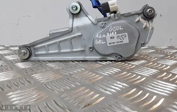 KIA Soul Rear window wiper motor 987002K000