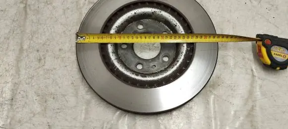 Porsche Macan (95B) Rear brake disc 95b615601g