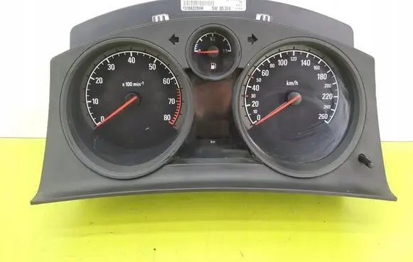 Opel Astra H Speedometer (instrument cluster) 13186328HK