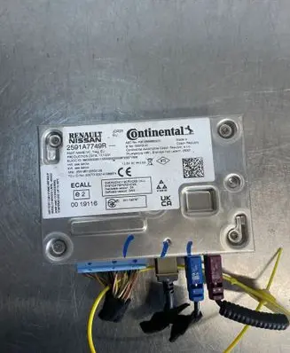 Renault Captur II Trunk lid opening control unit 2591A7749R