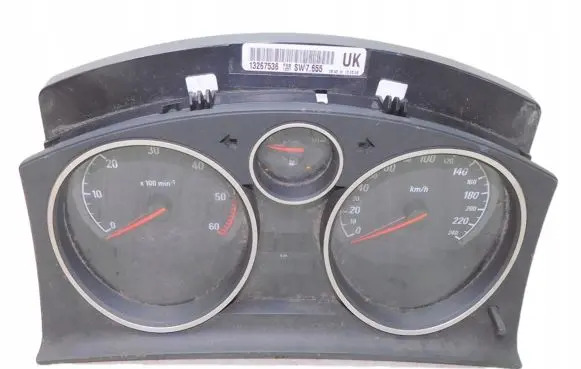 Opel Zafira B Speedometer (instrument cluster) 13267536