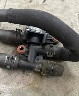 Coolant heater control valve