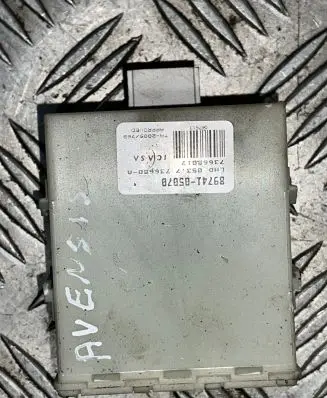 Toyota Avensis T250 Door control unit/module 8974105070 73668012 TA2005768