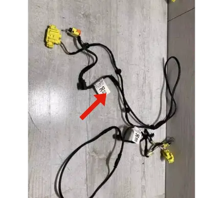Renault Twingo III Seat wiring loom a4535400300