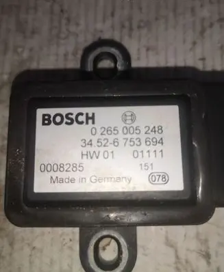 BMW 5 E39 ESP acceleration yaw rate sensor 0265005248 34526753694