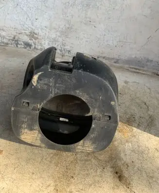 Steering wheel column trim