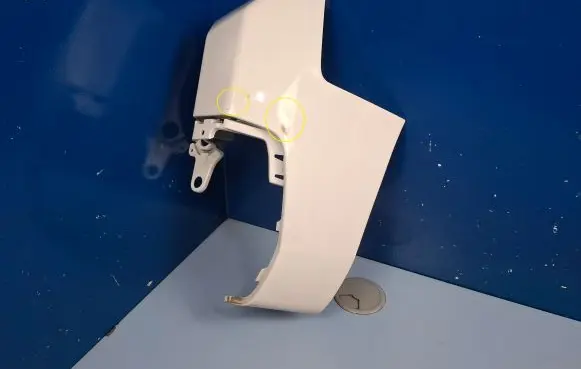 Peugeot Rifter Rear bumper corner part panel trim 9816790477
