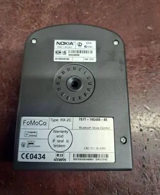 Ford Galaxy Bluetooth control unit module 7S7T19G488BE 164491 039112101