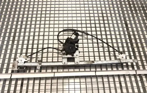 Front door window regulator with motor