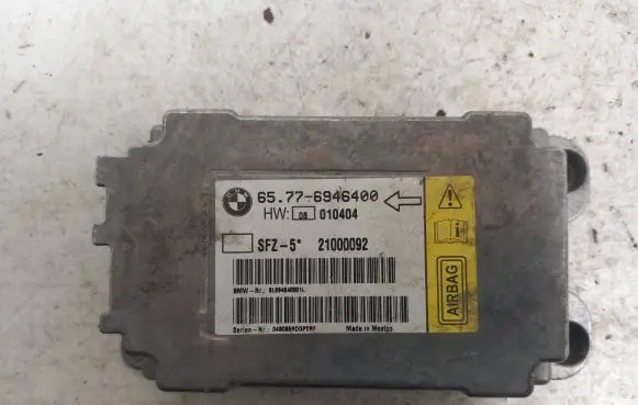 BMW 5 E60 E61 Airbag control unit/module 21000092 6946400 010404