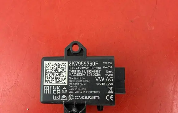 Volkswagen Caddy Seat control module 2K7959760F