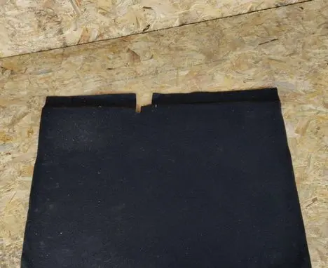 Renault Clio V Trunk/boot floor carpet liner 849028245R 350101479H 702035010