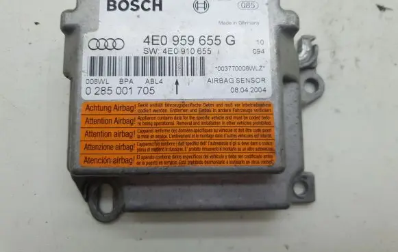 Audi A8 S8 D3 4E Airbag control unit/module 4E0959655G