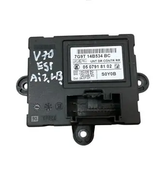Volvo V70 Door control unit/module 7G9T14B534BC 14C236BC 0507918102