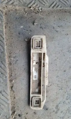 Volvo S80 Front bumper support beam 8659496