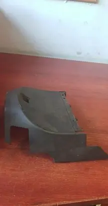 Steering wheel column trim