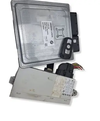 BMW 5 E60 E61 Engine ECU kit and lock set 7559178