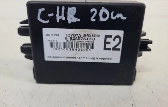 Toyota C-HR I Other control units/modules 89784F4070