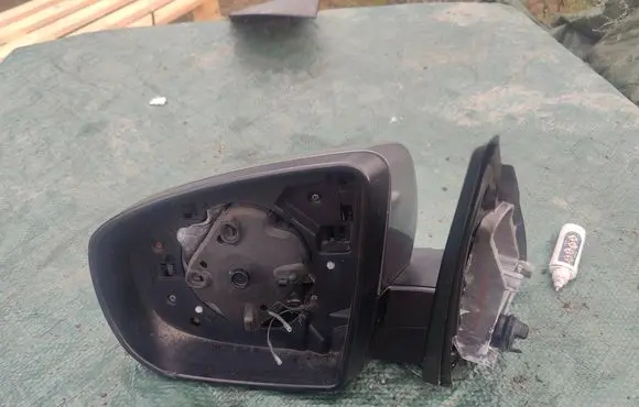 BMW X5 E70 Front door electric wing mirror 7136887