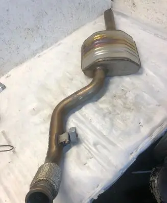 Audi A4 S4 B9 8W Muffler/silencer 8w0253211
