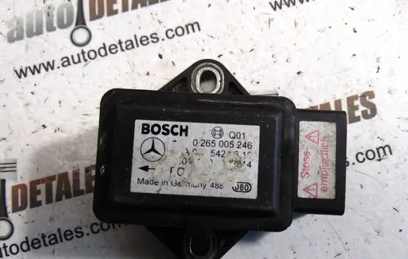 Mercedes-Benz E W211 ESP acceleration yaw rate sensor A0025426618 0265005246