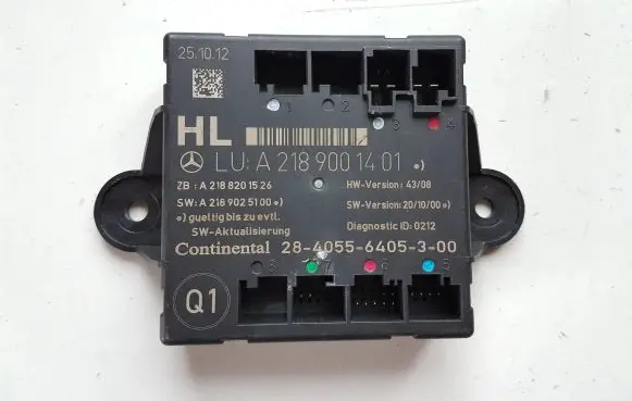 Mercedes-Benz GLK (X204) Door control unit/module A2189001401