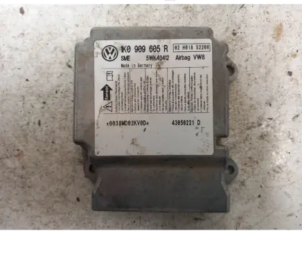 Volkswagen Jetta V Airbag control unit/module 1K0909605R 5WK43412