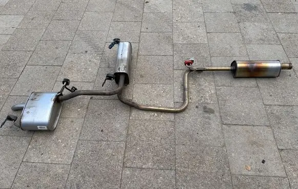 Volkswagen Caddy Muffler/silencer 5R3253611B