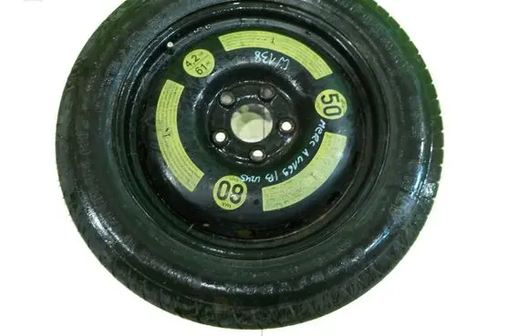 Mercedes-Benz A W169 R16 spare wheel 5X112