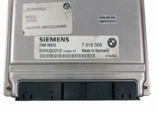 BMW 3 E46 Engine control unit/module 5WK90015